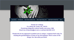 Desktop Screenshot of cookechiropracticcenter.com